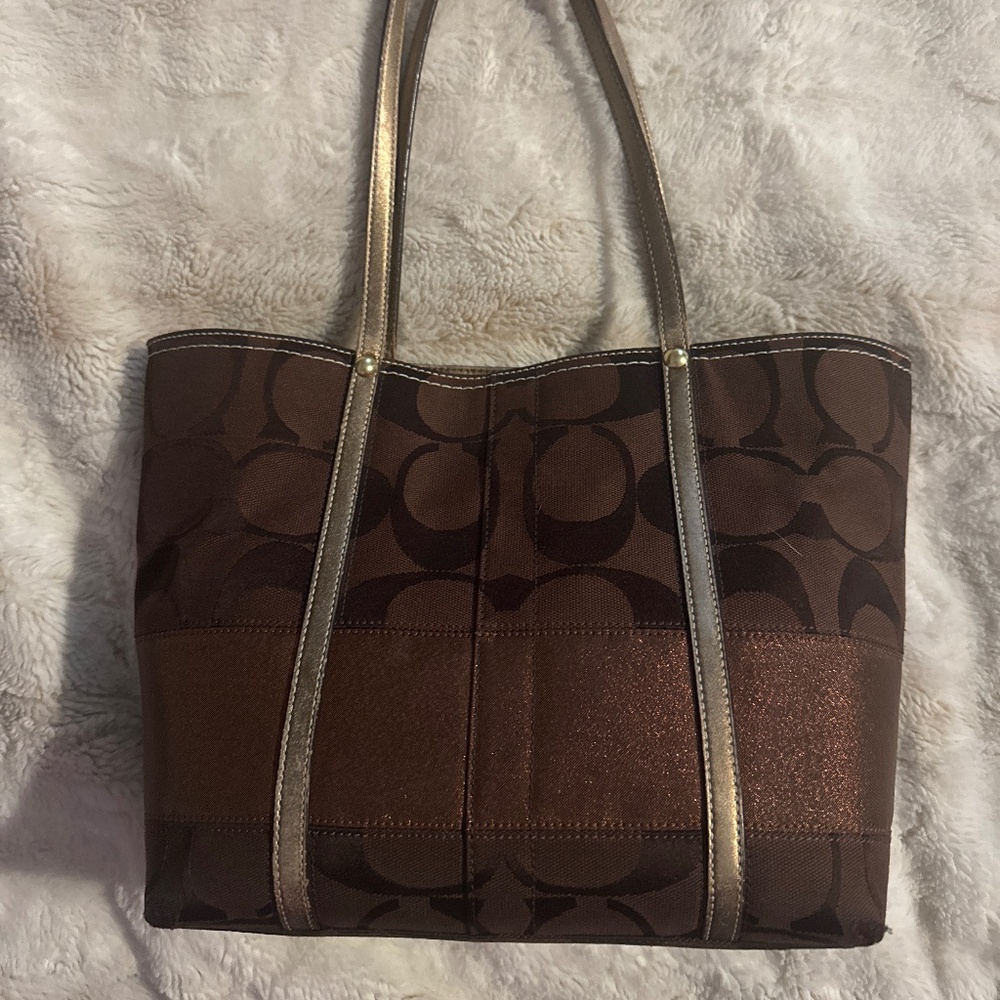 Coach bucket bag